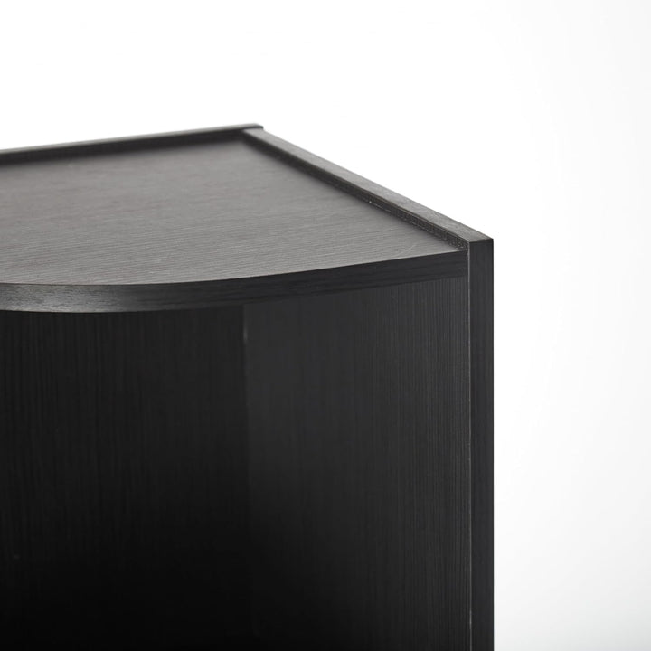 Iris Ohyama, Eckschrank, Bücherregal, 3 feste Regale, Design, Multifunktional, Büro, Eingang, Schlaf