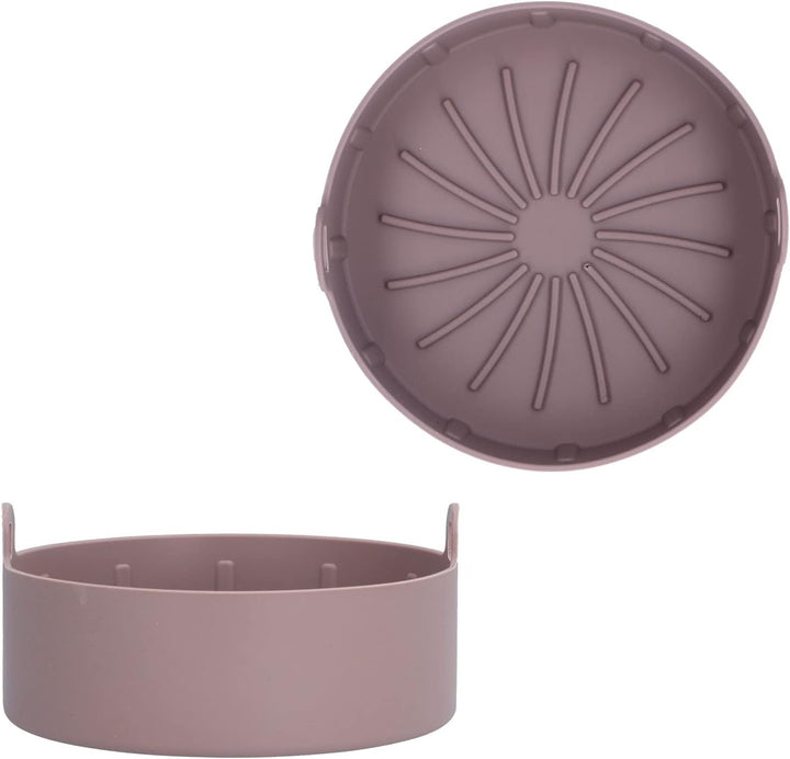 Heissluftfritteuse Silikon Topf, 16 cm ‑20℃‑220℃ Runder Wiederverwendbarer Elektrischer Fritteusenko