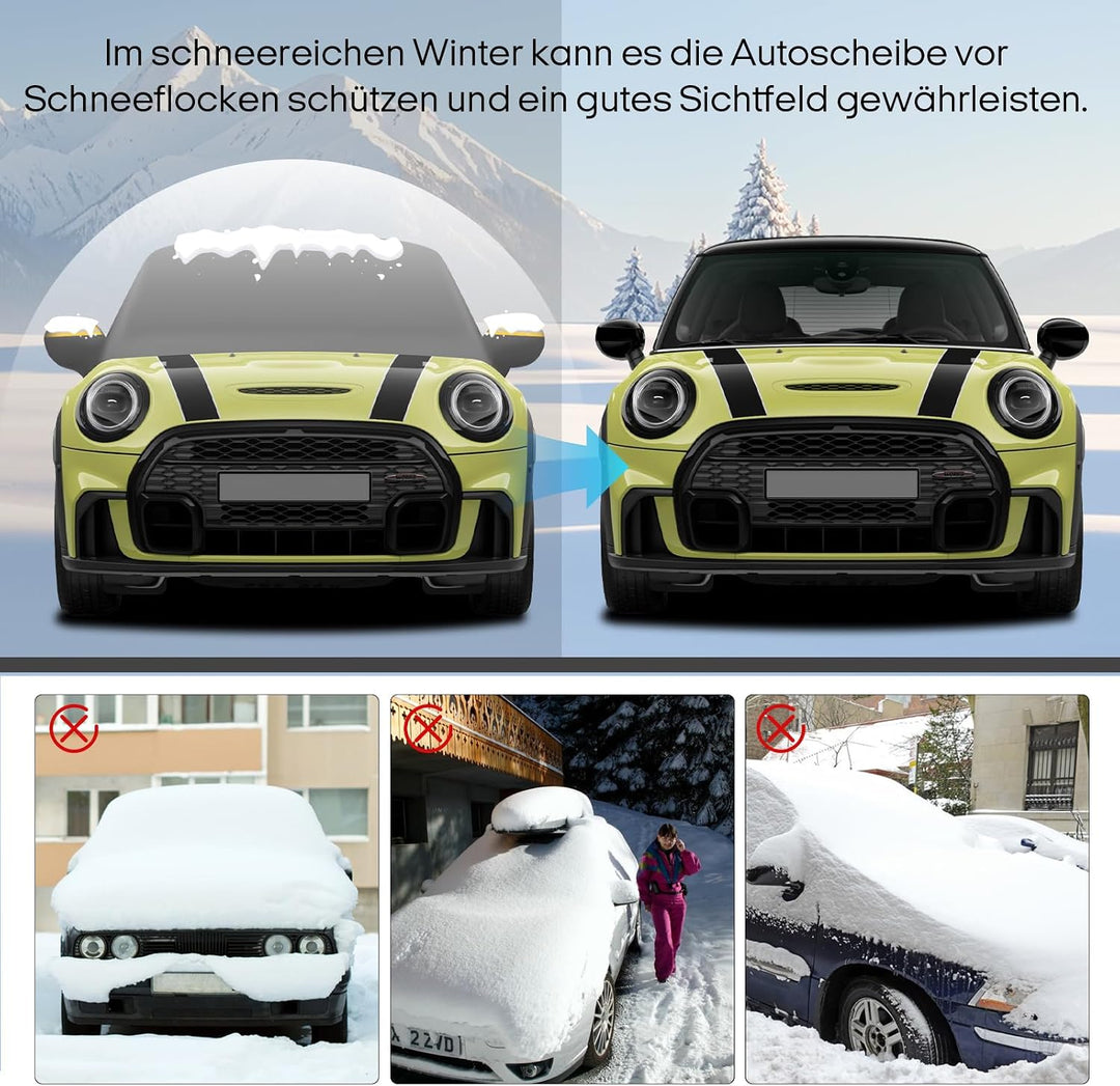 Autoabdeckung für Mini Cooper 3 Door 2000-2025, Halbgarage, Für Mini Cooper 3 Door 2000-2025
