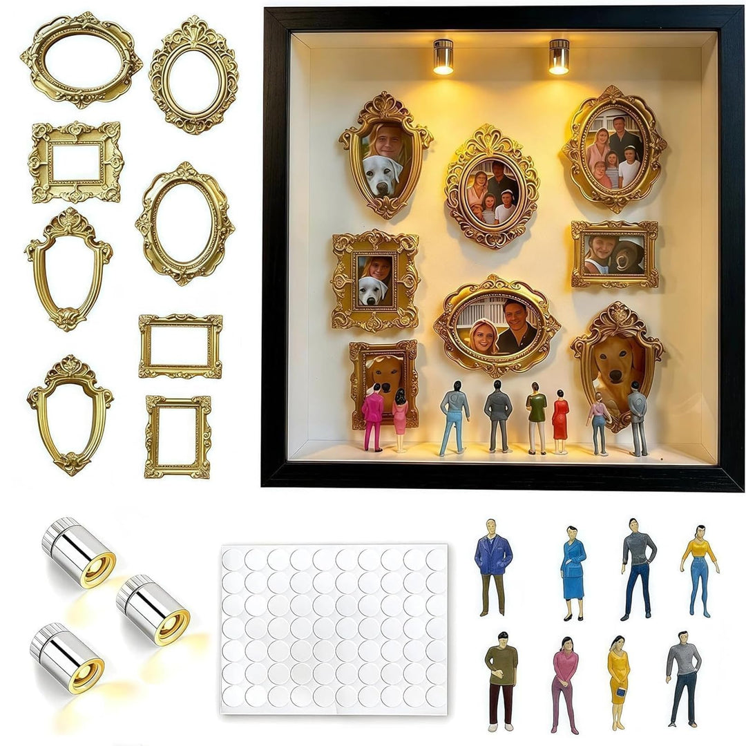 Bilderrahmen Museum Mini Kleine Bilderrahmen Vintage Mini Museum DIY, Personalisierte DIY Silhouette