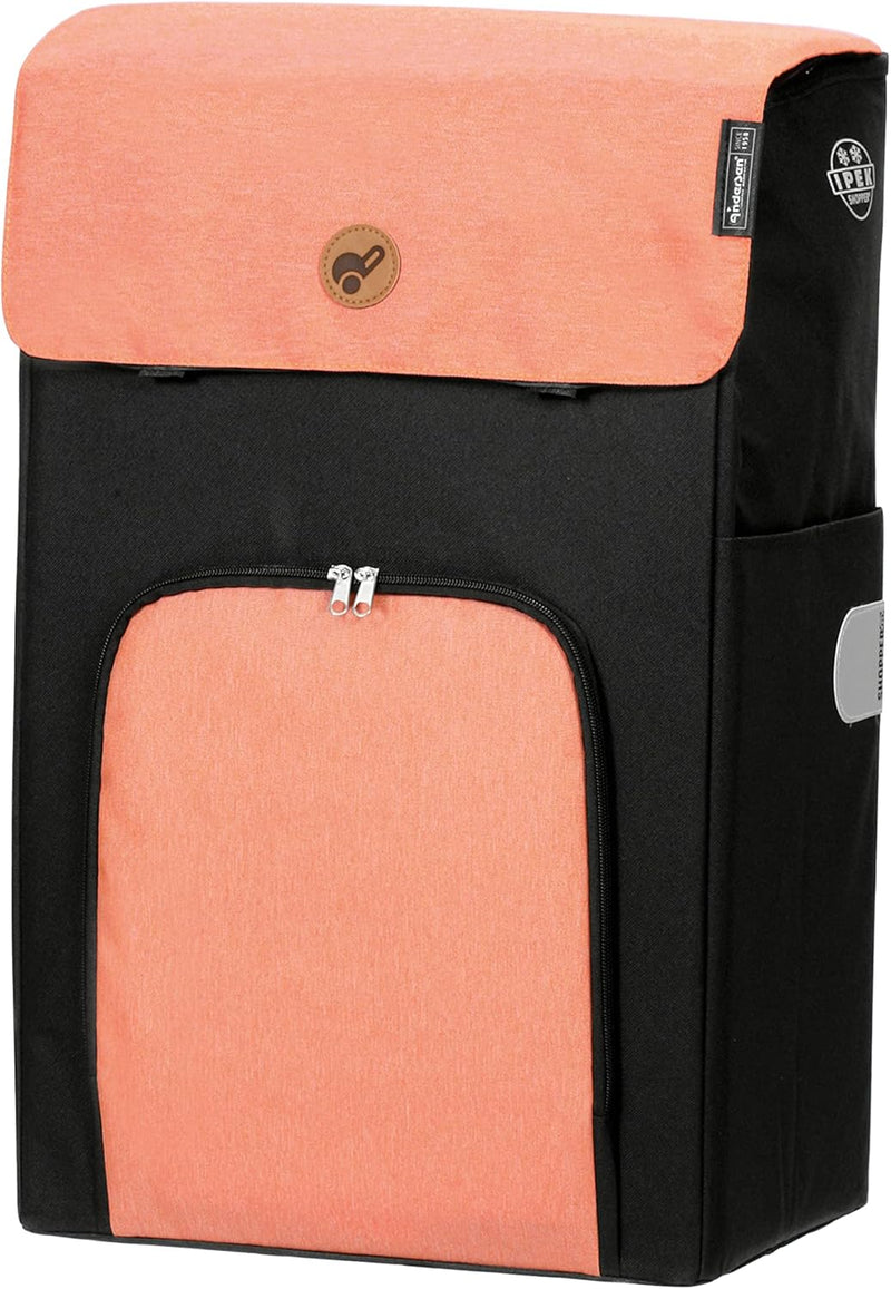 ANDERSEN Einkaufstrolley - Quattro Shopper Ipek Ib apricot 49 L Einkaufswagen,isoliert,Kühltasche, h