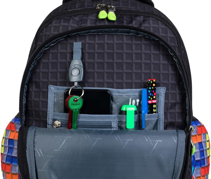 St.Right Graffiti Rucksack Trolley Schule Elementare Medium Mädchen Jungen Damen Herren Gross