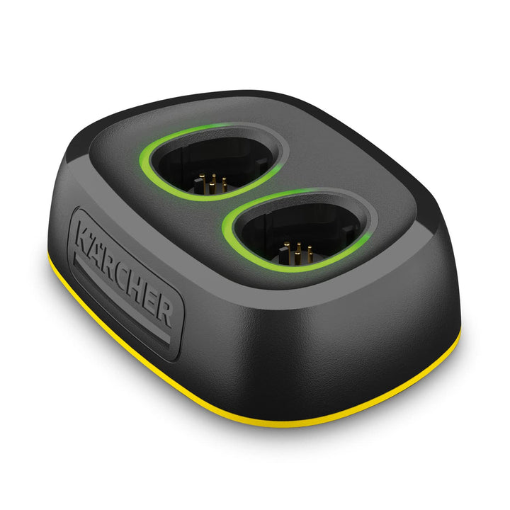 Kärcher Schnellladegerät Fast Charger Duo Battery Power 4 V, max. Ladestrom: 2 x 2,5 A, LED-Anzeige,