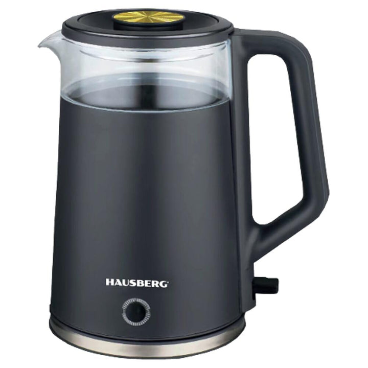 Wasserkocher Glas – 2L Teemaschine kabellos, 1800W, LED-Beleuchtung, automatische Abschaltung, BPA-f