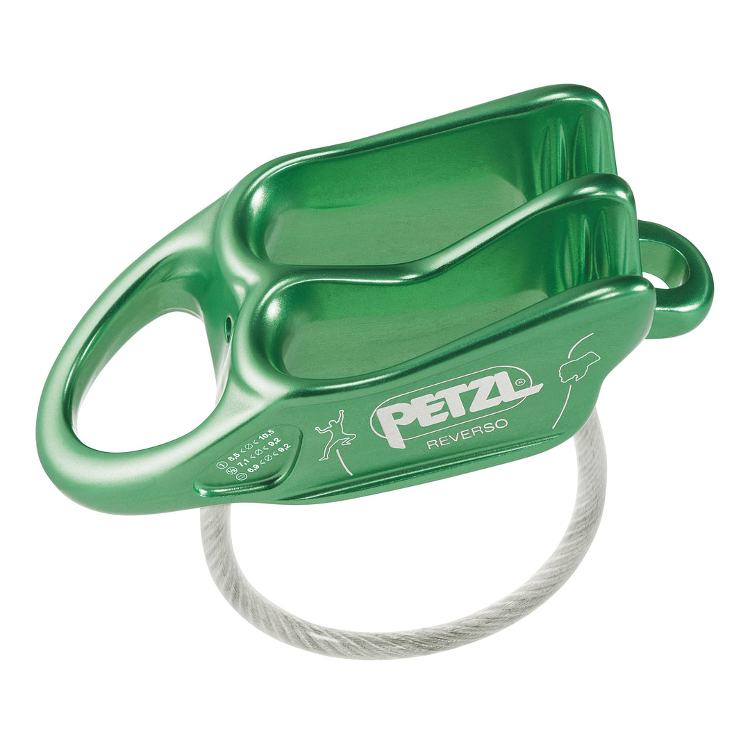PETZL - Sicherungsgerät REVERSO Einheitsgrösse Grün, Einheitsgrösse Grün