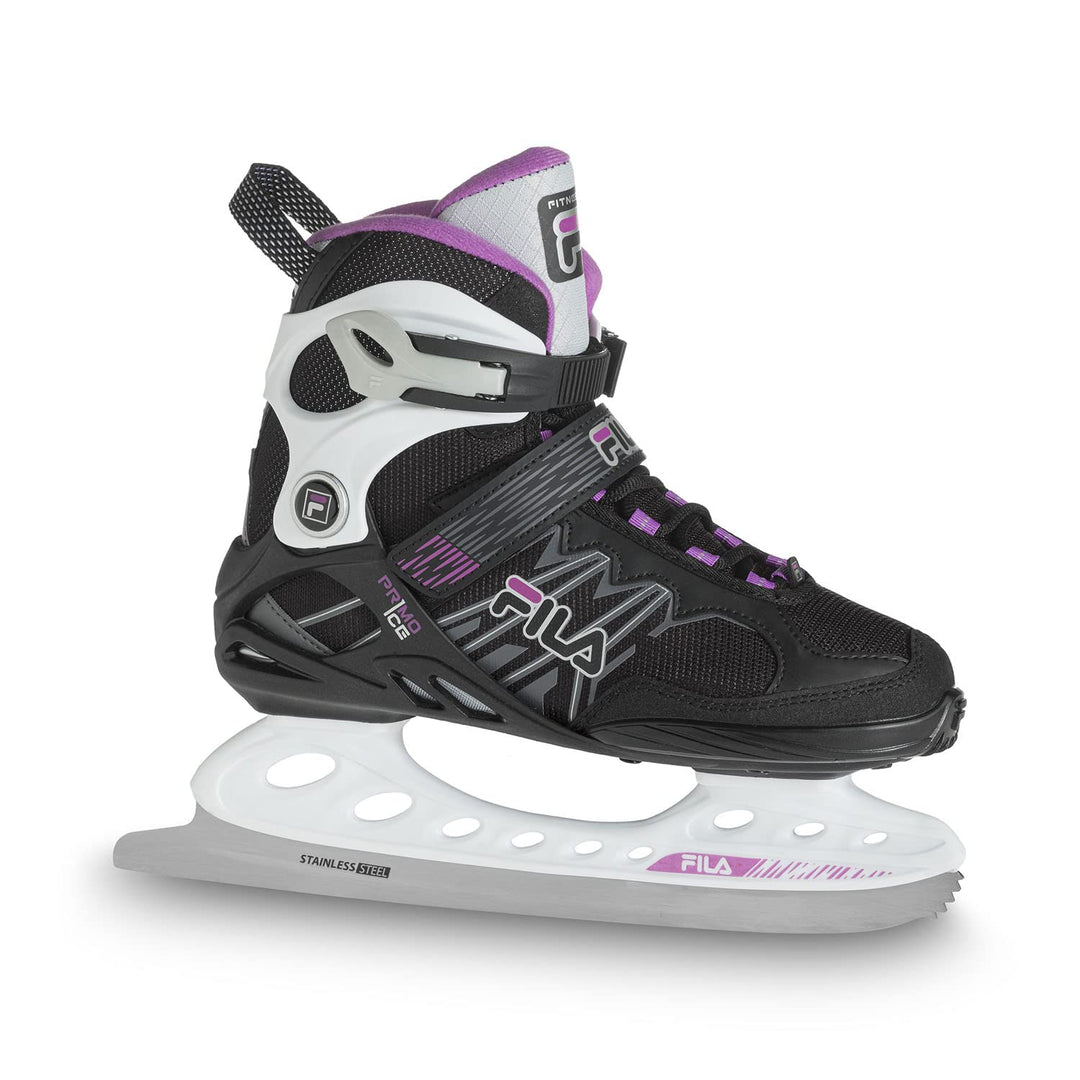 FILA Damen Primo Ice Lady Freizeitschlittschuh Eishockey & Eislaufen | Edelstahlkufe | Starker Halt