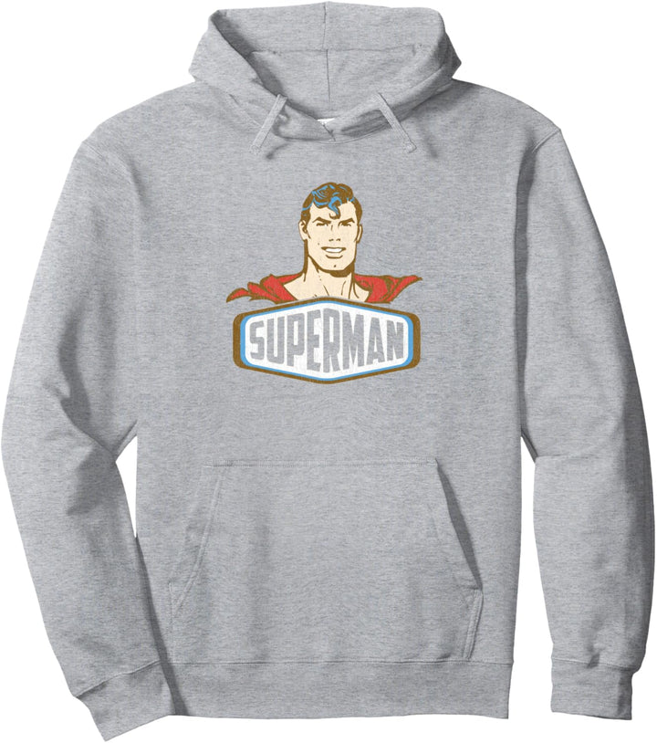 Superman Sign Pullover Hoodie