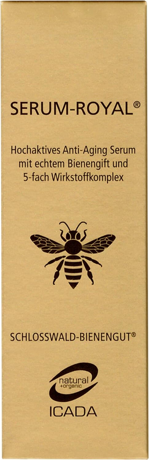 Anti Aging Serum mit Bienengift 30 ml – straffende Gesichtspflege gegen Falten – Gesichtsserum Augen