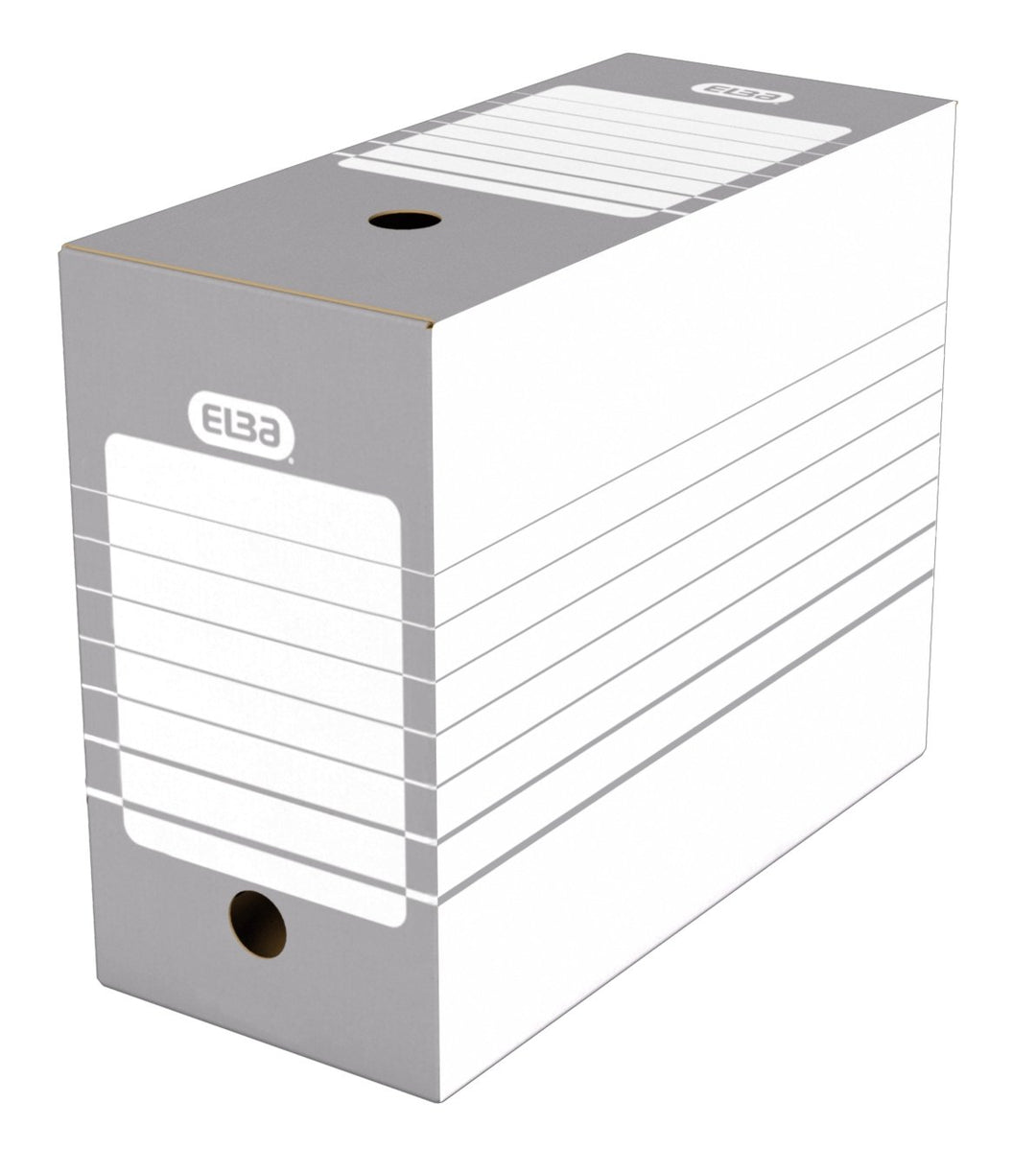 Elba 20 Stück Archivschachteln, automatischer Zusammenbau Dos 15 cm grau Grau Dos 15cm, Grau Dos 15c