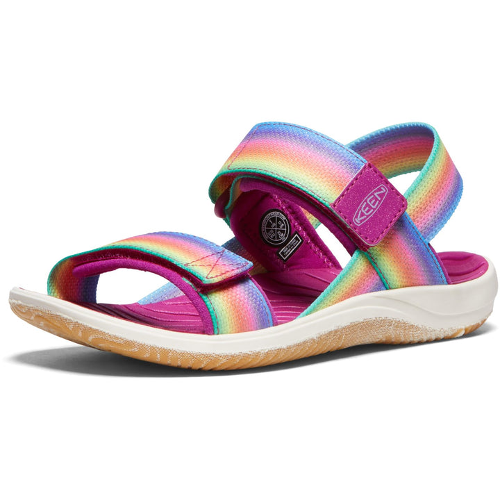 KEEN Unisex Kinder Elle Backstrap Slingback Sandalen 37 EU Rainbow Festival Fuchsia, 37 EU Rainbow F