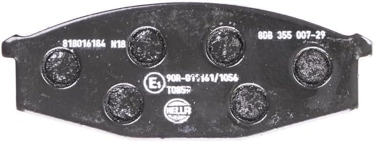 HELLA PAGID 8DB 355 007-291 Bremsbelagsatz - T0859 - Dicke/Stärke: 17.2mm - Bremssystem: Lucas - nic