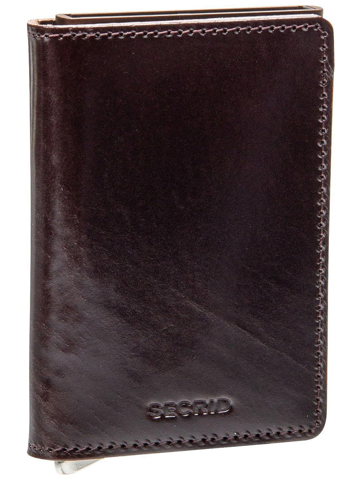 Secrid Geldbörse Premium Slimwallet Dusk Dark Brown 10, Dark Brown 10