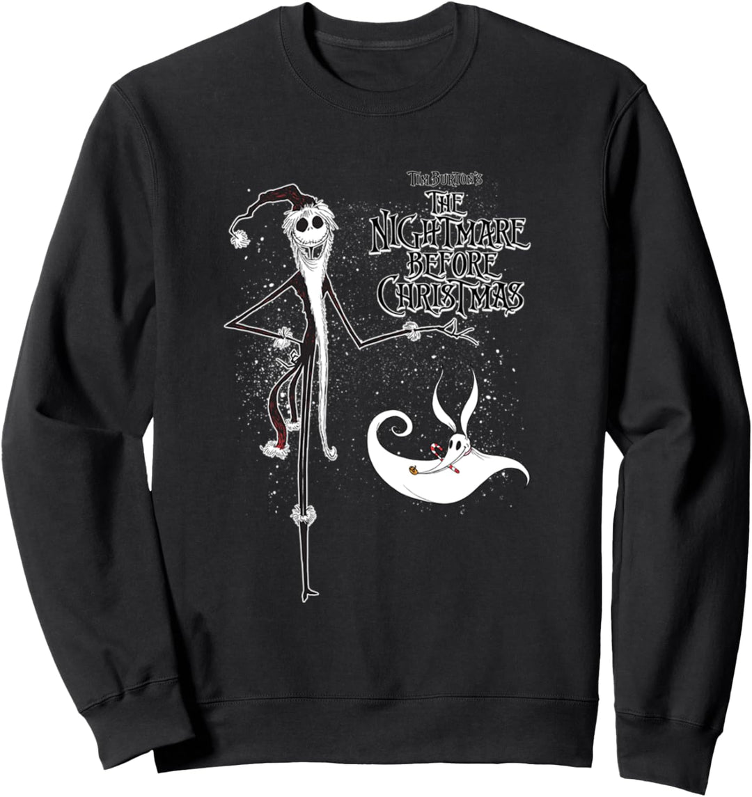 Disney The Nightmare Before Christmas Jack Skellington Zero Sweatshirt