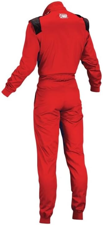 OMP Herren Summer-k Overall Sommer Mono Schwarz Grösse M-K S Rot, S Rot