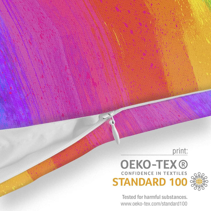 VOID Regenbogen Farben Kissenbezug Kissenhülle Sofakissen Kissen Deko Outdoor-Kissen Dekokissen, Kis