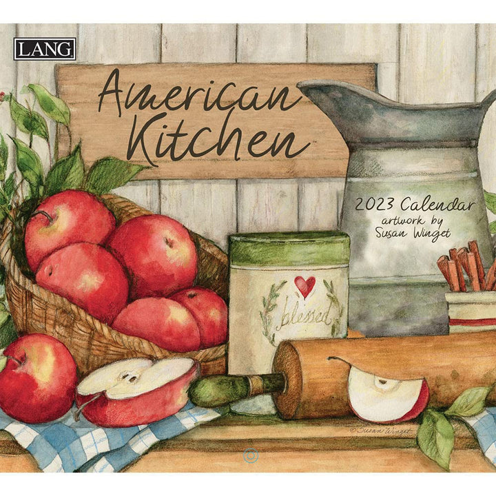 LANG American Kitchen Wandkalender 2023, American Kitchen
