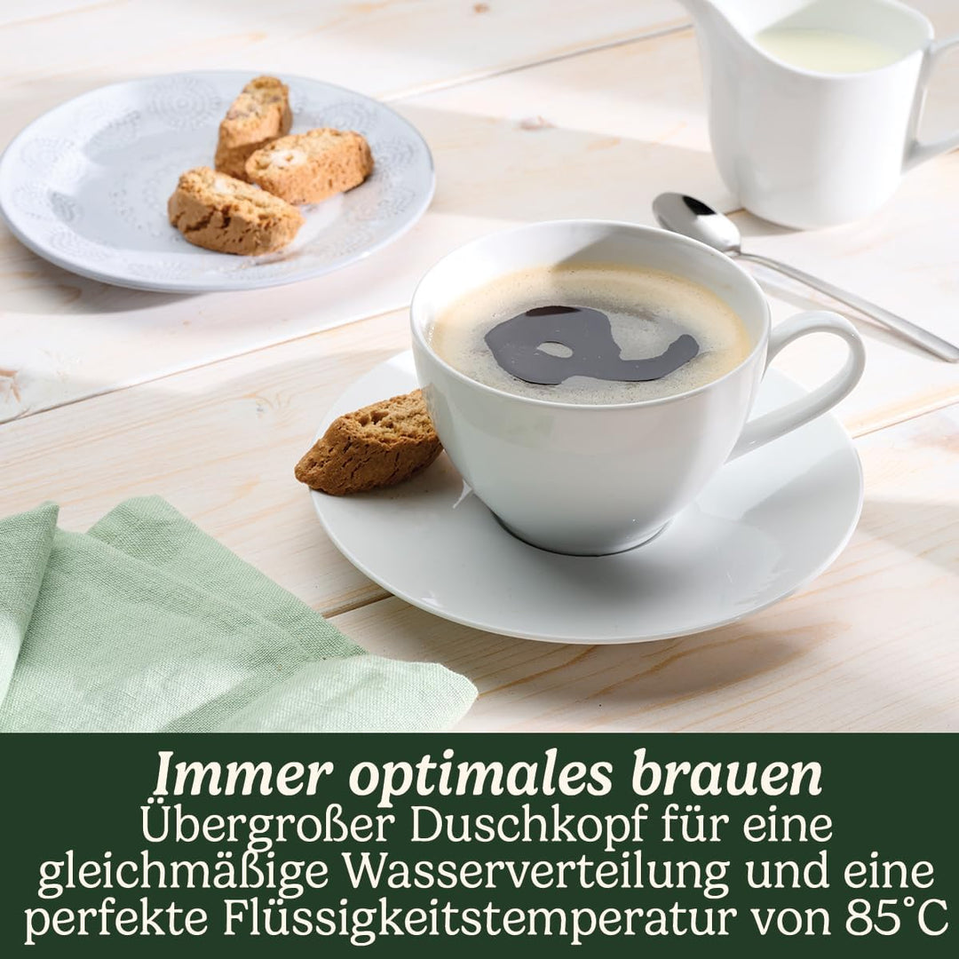 Cuisinart Filterkaffemaschine, Neutrals Collection, matt-schiefergrauer Finish, mit trendigen Chrom-