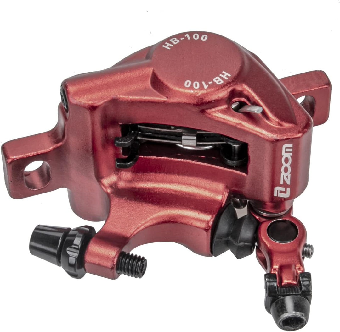 MotuTech Xtech Hydraulische Bremse für Xiaomi M365 Pro/Pro 2 Elektroroller Rot-Freinenrot + Scheibe