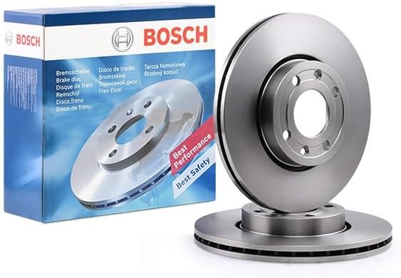 Bosch BD1033 Bremsscheiben - Vorderachse - ECE-R90 Zertifizierung - zwei Bremsscheiben pro Set