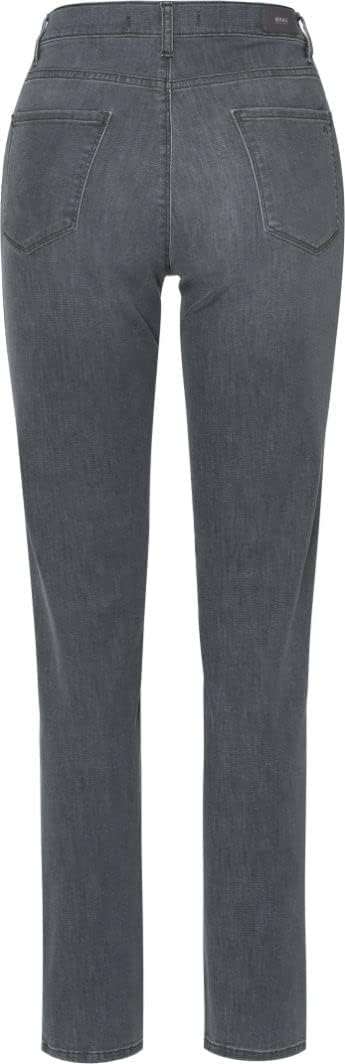 BRAX Damen Style Mary Blue Planet: Nachhaltige Five-Pocket Jeans 26W / 30L Grau (Used Grey 07), 26W