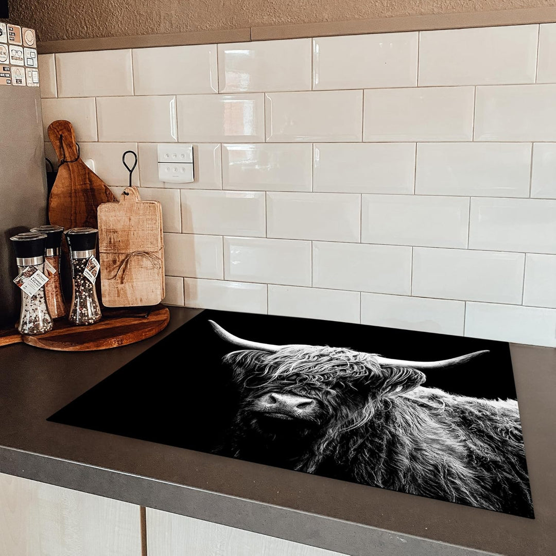 KitchenYeah© Herdabdeckplatte Einteilig Herdabdeckung Abdeckplatte für Ceranfeld Abdeckung Induktion
