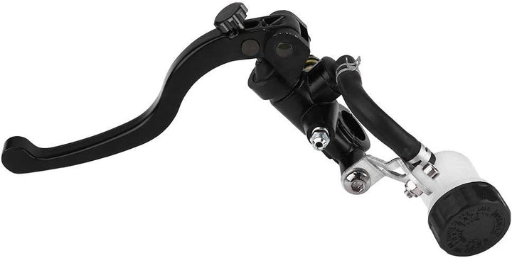 EVGATSAUTO Motorrad Kupplungshebel lang, 22 mm 7/8" Universal Universell verkleidung bremshebel Moto
