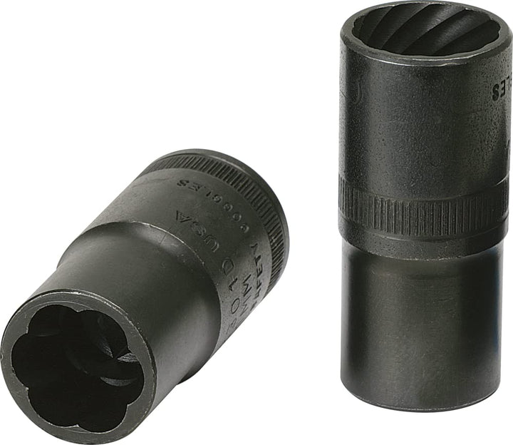 KS Tools 913.1271 1/2" Spiralausdrehnuss, 17mm