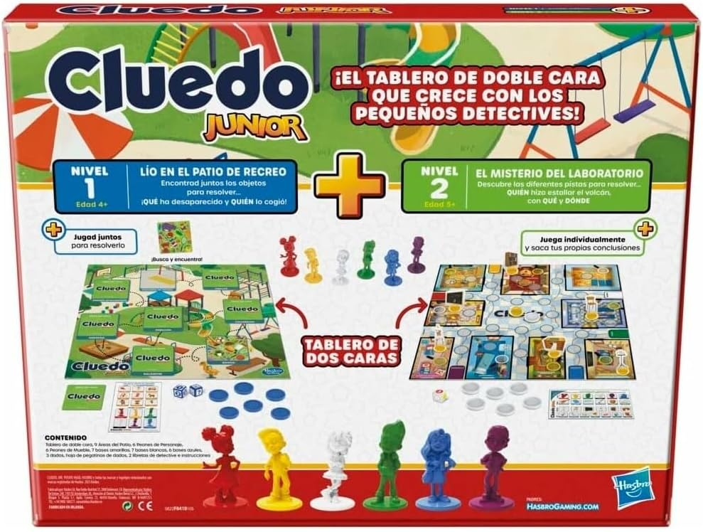 Juego mesa Cluedo Junior