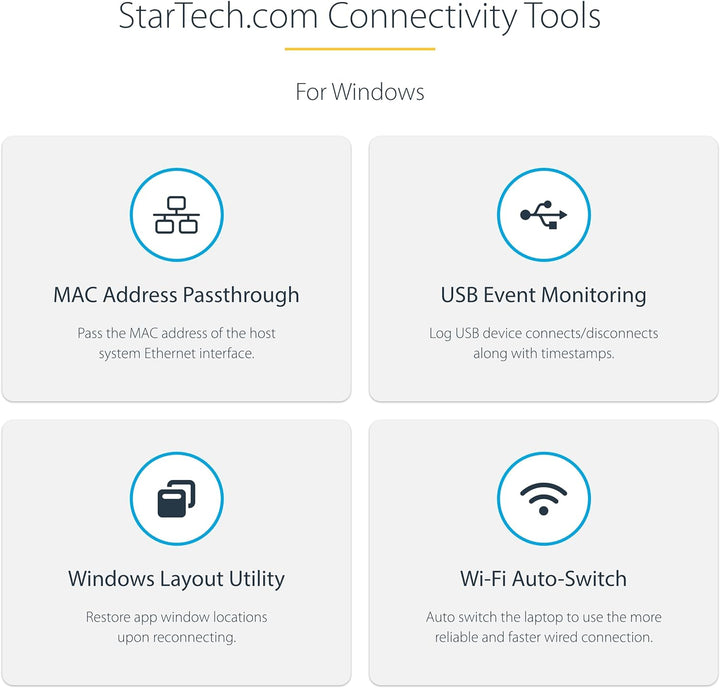 StarTech.com USB-C Multiport Adapter - USB C auf VGA/4K 60Hz HDMI Adapter - 3-Port USBC Hub - 100W P