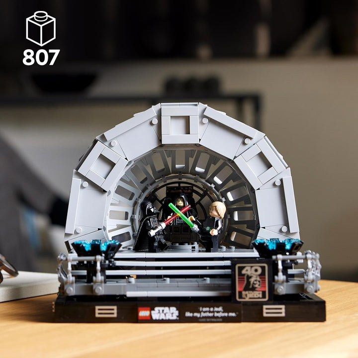 LEGO 75352 Star Wars Thronsaal des Imperators – Diorama, Rückkehr der Jedi-Ritter 40. Jubiläums Set,