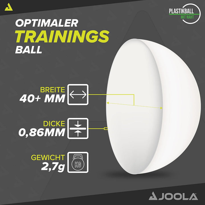 JOOLA Tischtennis Reinigungsset PRO Cleaner Belag Reiniger und Reinigungsschwamm, transparent, 125ml