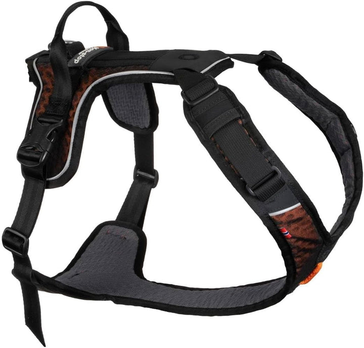 Non-Stop dogwear Rock Harness |130| Führ und Alltagsgeschirr, Grösse:L Schwarz L, Schwarz L