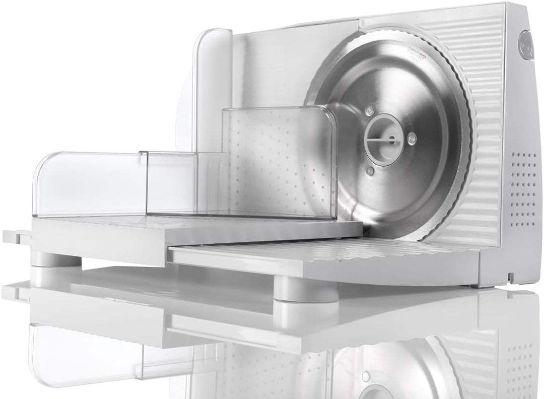 Gorenje R401W Allesschneider, Solingen Messer, Made in Europe, Sicherheitstaste, einstellbare Schnit