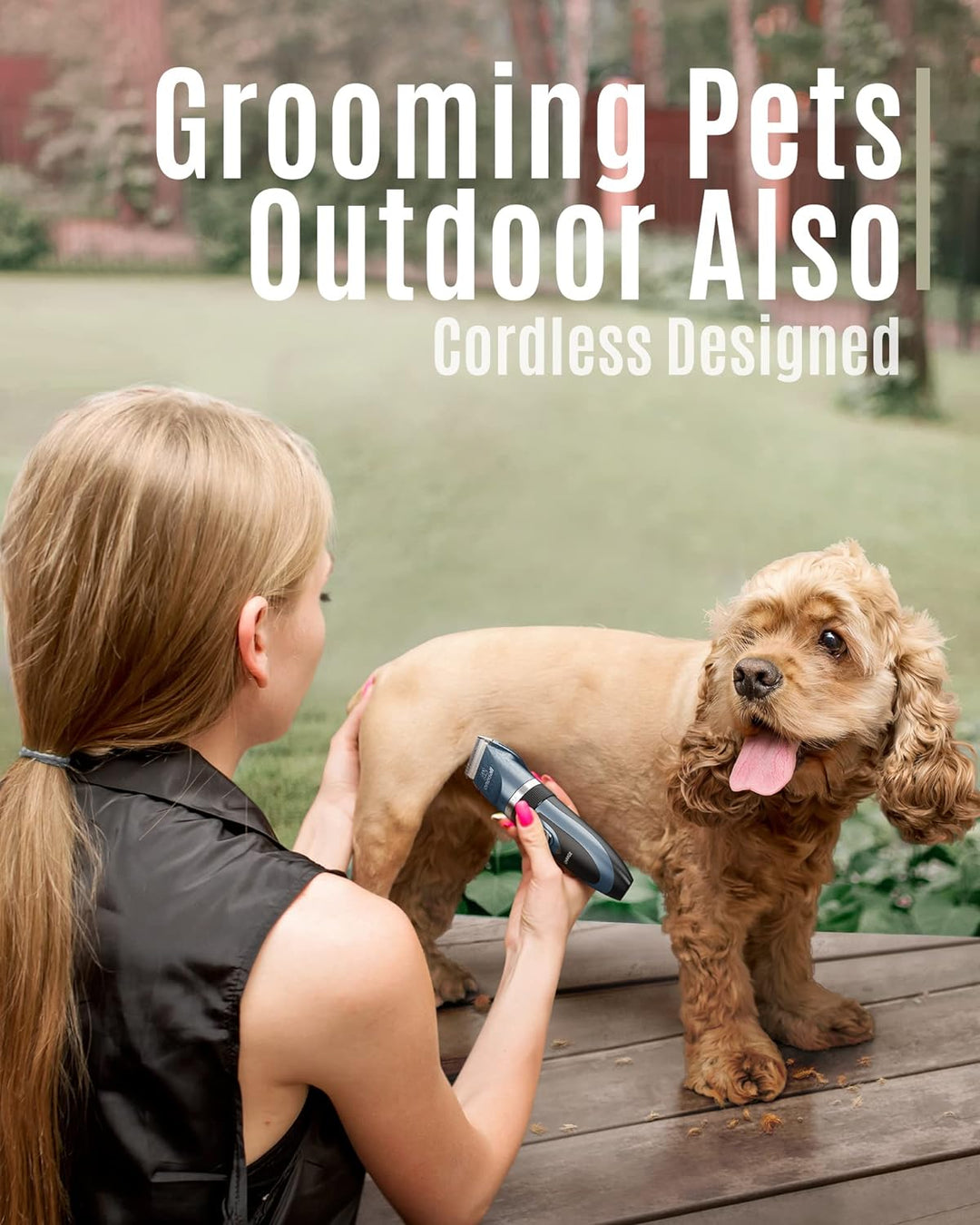 oneisall Leise Hundeschermaschine Profi Schermaschine Hund