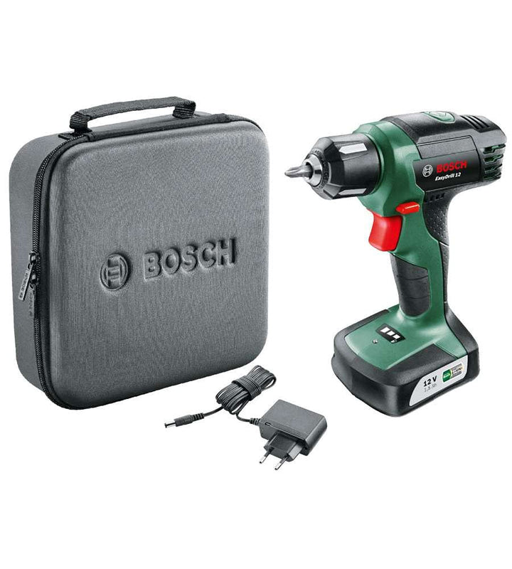 Bosch Home and Garden Bosch Akkuschrauber EasyDrill 12 (Akku, Ladegerät, Schrauberbit, Softcase (12