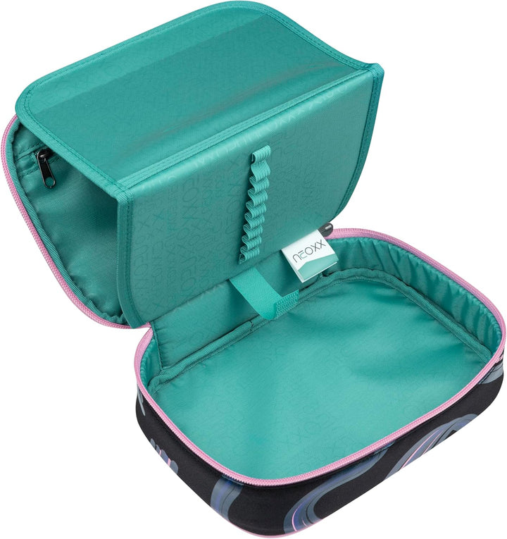 neoxx Schlamperbox Dunk Hello Wave, 26 Stiftschlaufen Mehrfarbig, Mehrfarbig