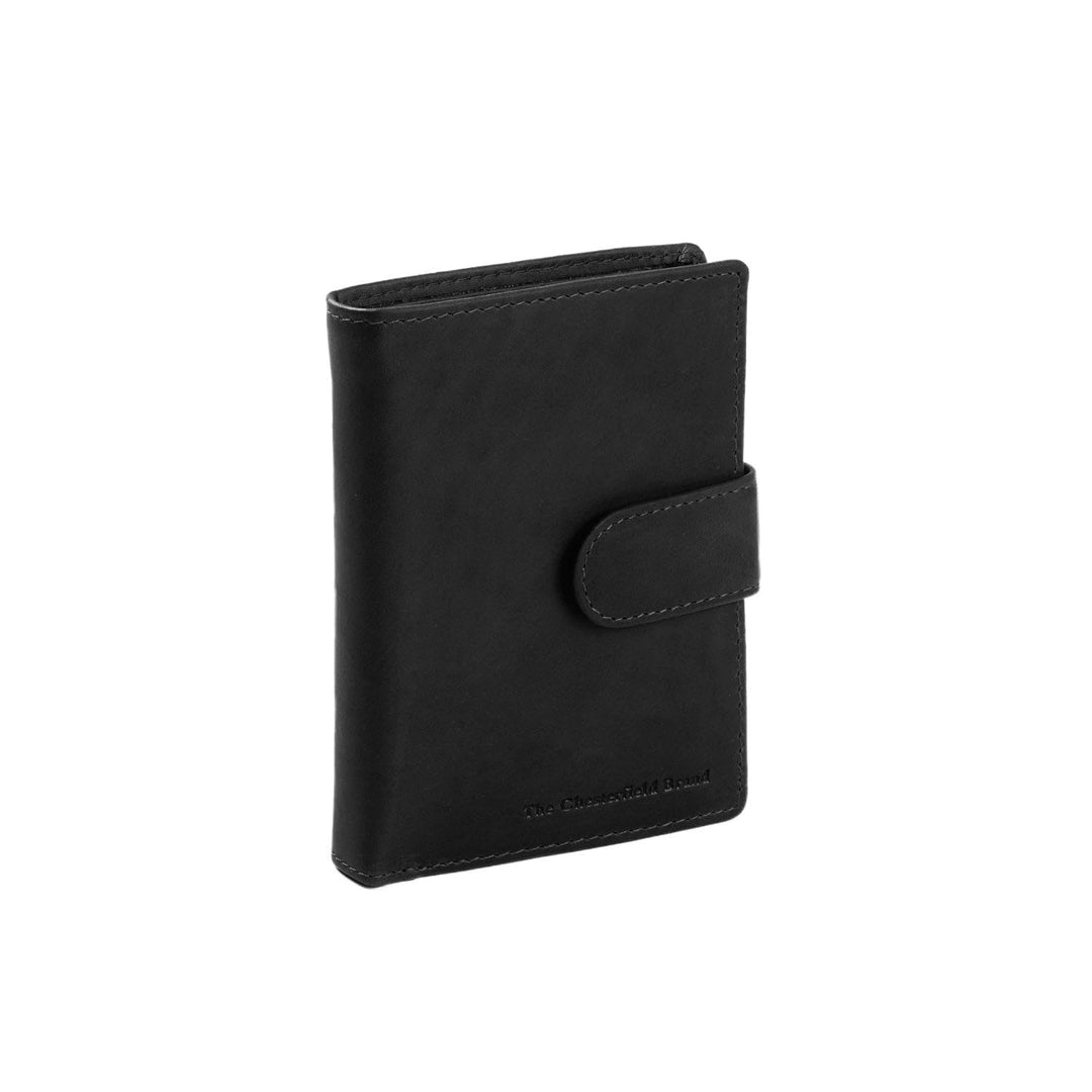 The Chesterfield Brand Leder Portemonnaie Schwarz Ruby RFID Safe