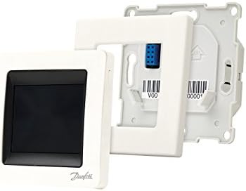 Danfoss 088L0122 ECtemp Touch, Digitaler Thermostat für Elektro-Fussbodenheizung mit Touchscreen-Bed