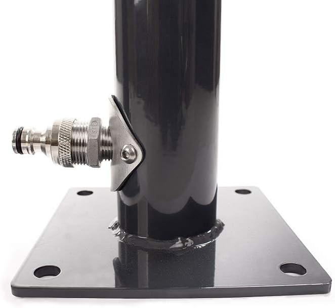 KTC Tec TRINKWASSER Wassersäule TSRG 950 Anthrazit, Wasserzapfsäule Wasserzapfstelle Gartenzapfstell