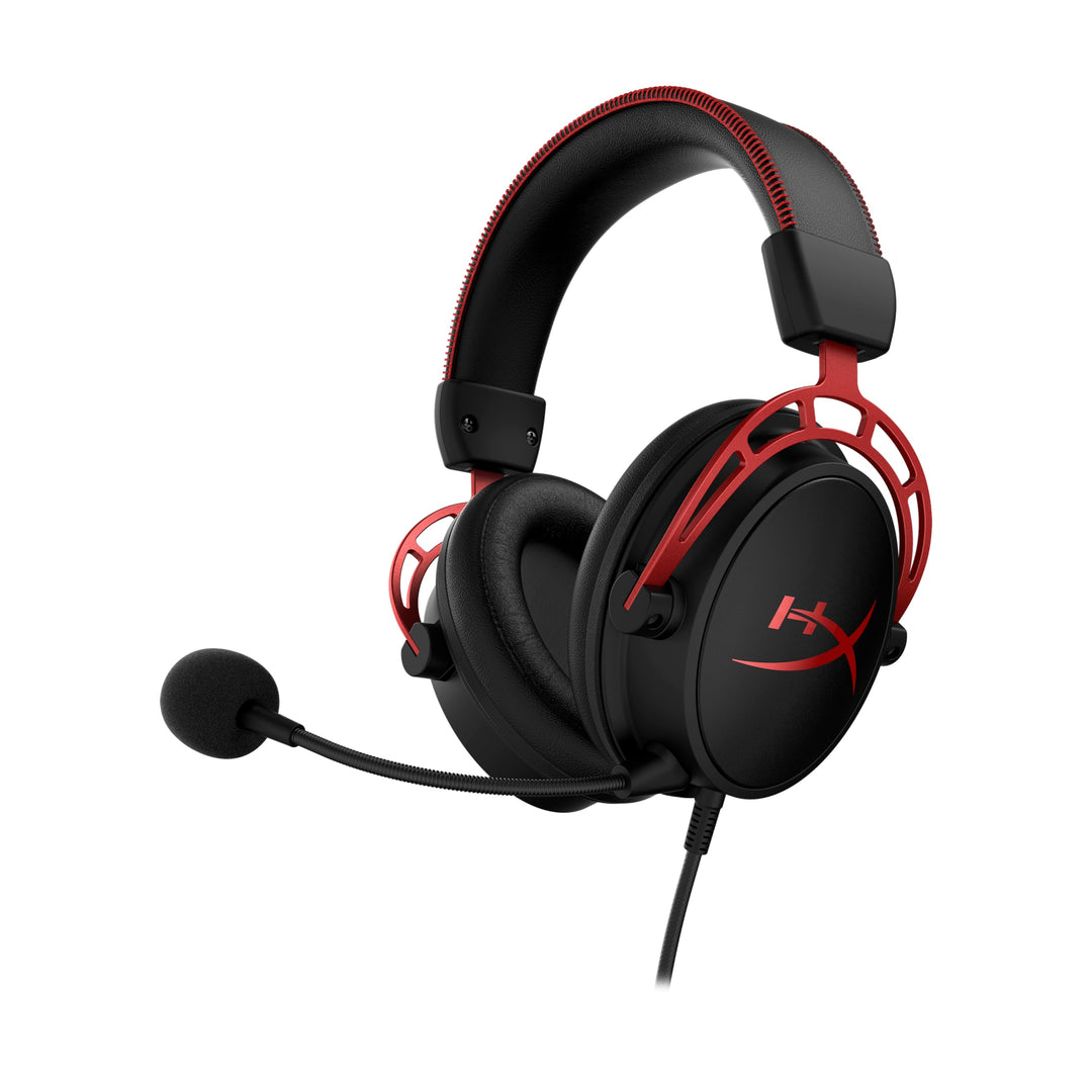 HyperX Cloud Alpha Gaming Headset, schwarz Cloud Alpha schwarz/rot, Cloud Alpha schwarz/rot
