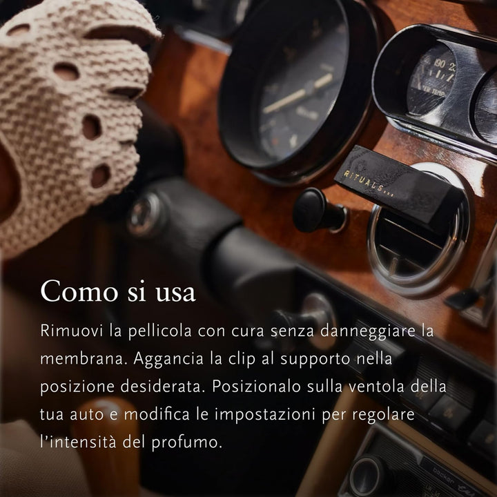 RITUALS Auto Parfüm Refill Homme Car Air Freshener – 2 Nachfüller für das Auto mit Aroma von Amber u