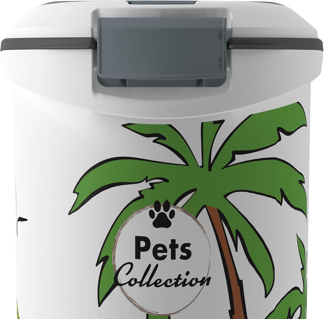 Curver Futterbehälter für Hunde – 20 kg / 54 l – Pets Collection – grosse luftdichte Aufbewahrung fü