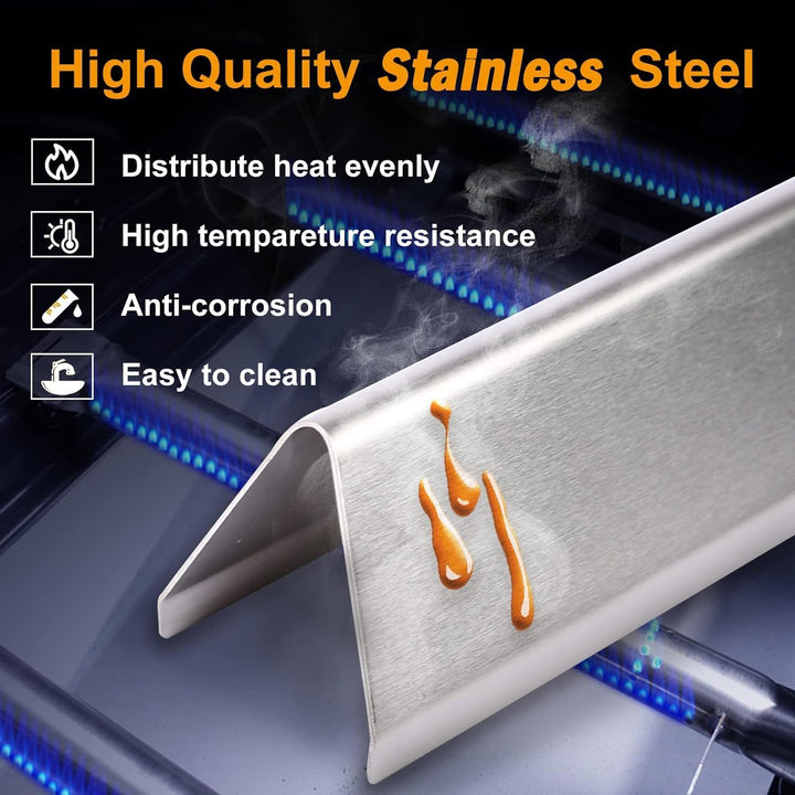 Denmay 7636 38,8cm Flavorizer Bar ersatzteile für Weber Spirit I & II E/S-310 320 330 (mit vorderen