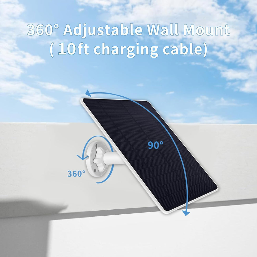 Solarmodul-Ladegerät für Arlo Essential 2K Outdoor (2. Generation)/Essential XL Kamera (2. Generatio
