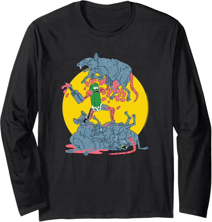 Rick and Morty The Adventures of Pickle Rick Langarmshirt
