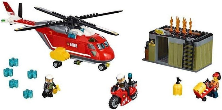 LEGO City 60108 - Feuerwehr-Löscheinheit Single, Single
