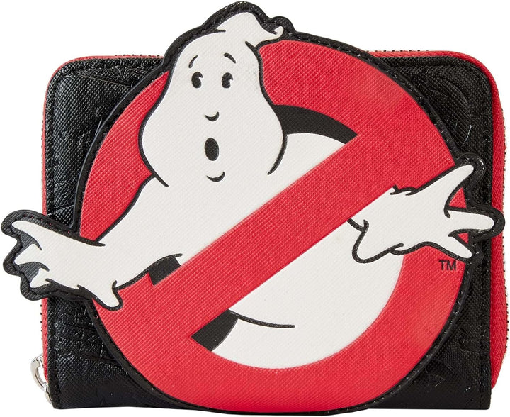 Loungefly Geldbörse mit umlaufendem Ghostbusters-Logo, Schwarz, Einheitsgrösse