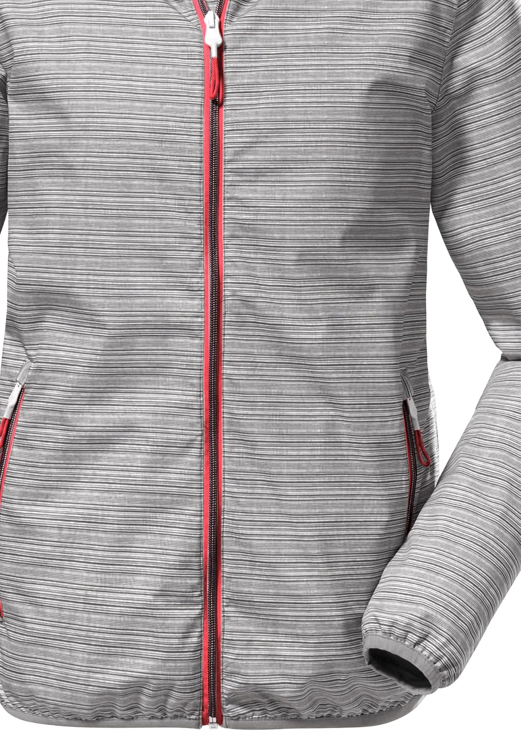 Killtec Damen Kos 3 Wmn Jckt Funktionsjacke/Outdoorjacke mit Kapuze, packbar, anthrazit