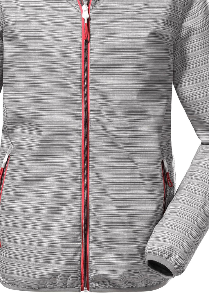 Killtec Damen Kos 3 Wmn Jckt Funktionsjacke/Outdoorjacke mit Kapuze, packbar, anthrazit