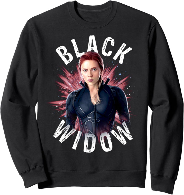 Marvel Avengers: Endgame Black Widow Burst Portrait Sweatshirt